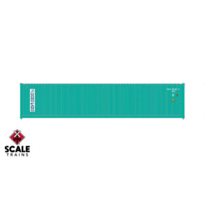Scale Trains HO 40’ CIMC Modern Angled Corrugation Container Dong Fang 3 Pack