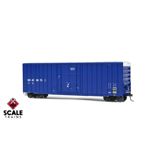 Scale Trains HO ExactRail 50' Gunderson 6269 High Cube Box Car Norfolk Southern "Blue"