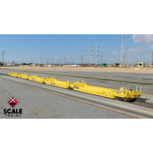 Scale Trains HO Rivet Counter PS Trinity Backpacker Well Car Trailer Train "Speed Logo, Patched"
