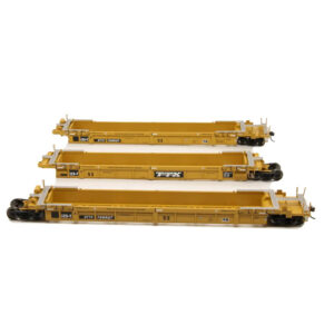 Atlas HO Thrall 53' Articulated Well Car Trailer Train "Speed Logo"