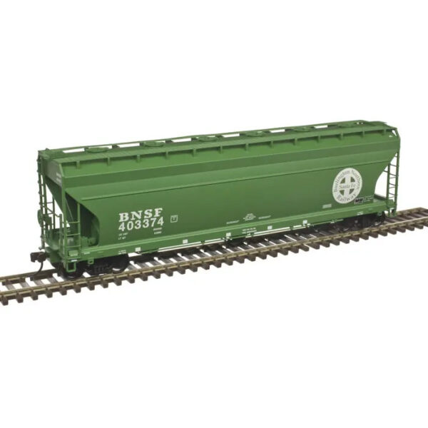 Atlas HO ACF 4650 Covered Hopper BNSF "Green"