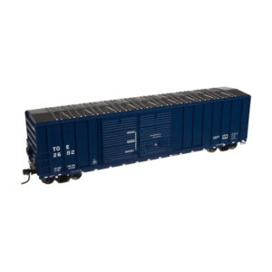 Atlas HO 50' FMC 5077 Offset Double Door Box Car Texas Oklahoma & Eastern