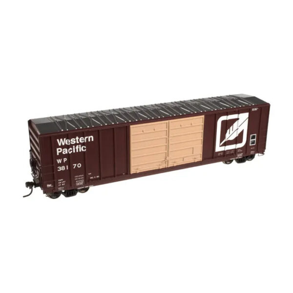 Atlas HO 50' FMC 5077 Double Door Box Car Western Pacific