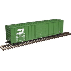 Atlas HO 50' FMC 5077 Box Car Burlington Northern "3 Line"