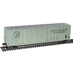 Atlas HO 50' FMC 5077 Offset Double Door Box Car Union Railroad of Oregon