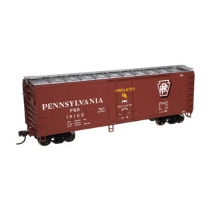 Atlas HO Trainman 40' Plug Door Box Car Pennsylvania