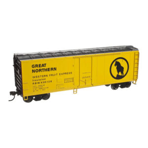 Atlas HO Trainman 40' Plug Door Box Car Great Northern "Late, Western Fruit Express"
