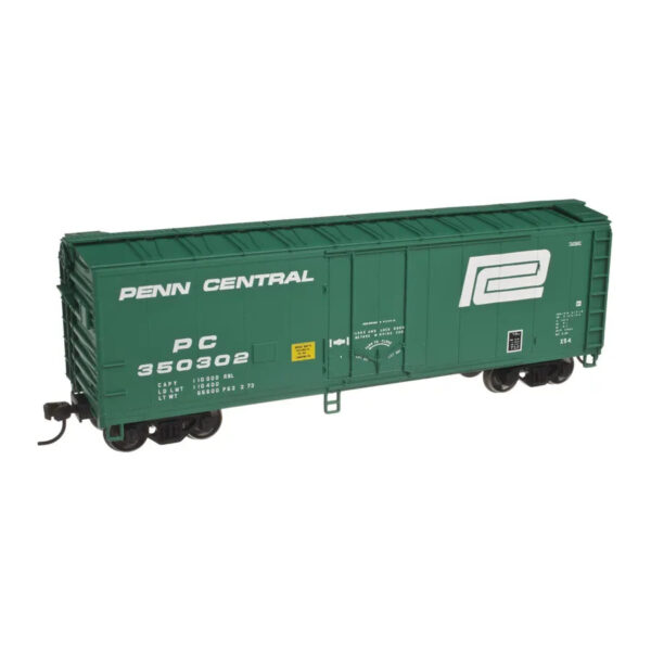 Atlas HO Trainman 40' Plug Door Box Car Penn Central