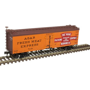 Atlas HO 36' Wood Reefer Agar Packing Company