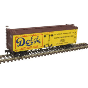 Atlas HO 36' Wood Reefer Dold Packing Company