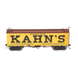 Atlas HO 36' Wood Reefer Kahn's Dressed Beef