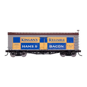 Atlas HO 36' Wood Reefer Kingan's Reliable Ham & Bacon