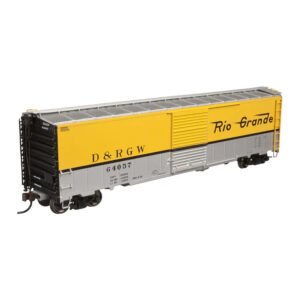 Atlas HO 50' Postwar Box Car Denver & Rio Grande