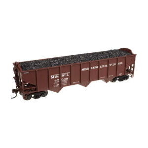 Atlas HO Trainman 70 Ton 3 Bay Hopper Minneapolis & St. Louis