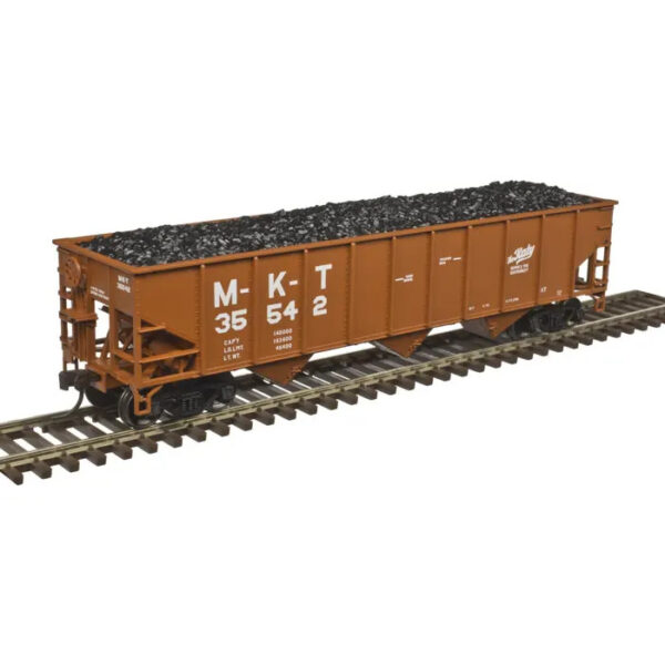Atlas HO Trainman 70 Ton 3 Bay Hopper Missouri Kansas Texas