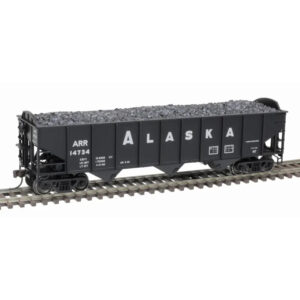 Atlas HO Trainman 70 Ton 3 Bay Hopper Alaska
