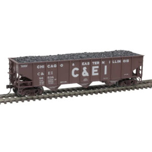 Atlas HO Trainman 70 Ton 3 Bay Hopper Chicago & Eastern Illinois