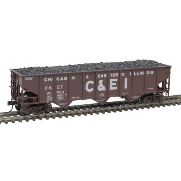 Atlas HO Trainman 70 Ton 3 Bay Hopper Chicago & Eastern Illinois