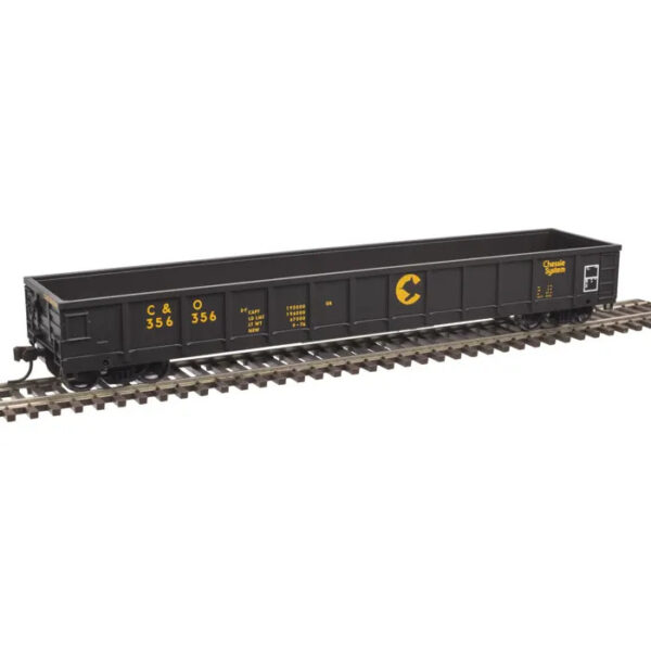 Atlas HO Trainman 52' Evans Gondola Chessie System "C&O"