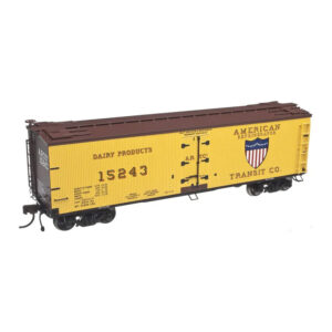 Atlas HO 40' Wood Reefer American Refrigerator Transit