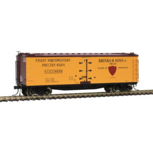 Atlas HO 40' Wood Reefer Brinks & Sons
