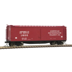 Atlas HO 40' Wood Reefer American Refigerator Transit "Ice Service"
