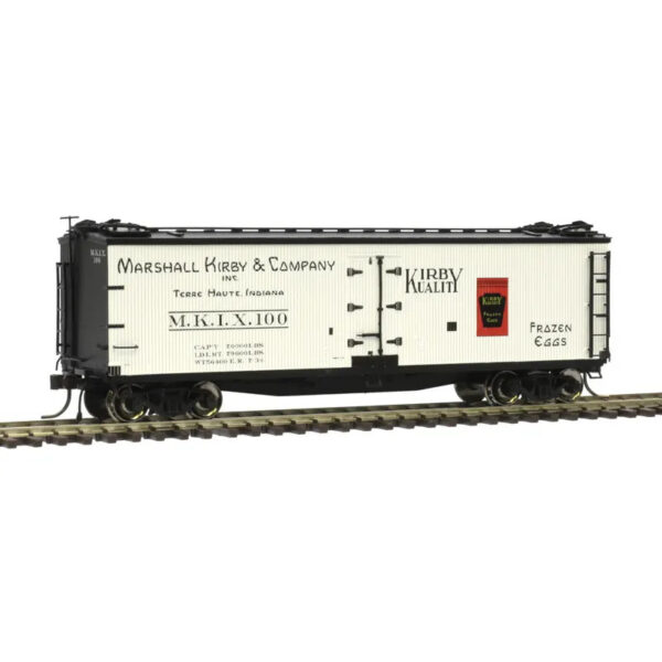 Atlas HO 40' Wood Reefer Marshall Kirby Frozen Eggs