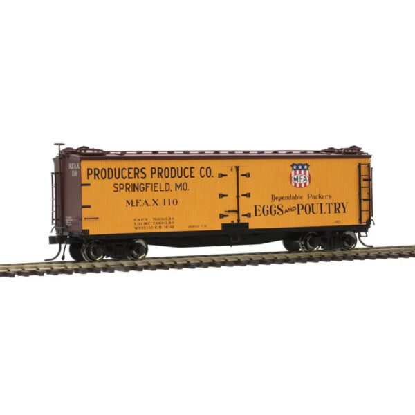 Atlas HO 40' Wood Reefer Producers Produce Company
