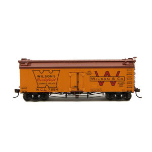 Atlas HO 36' Wood Reefer Wilson's Certified Canned Meats