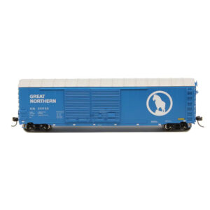 Atlas HO 50' Postwar Double Door Box Car Great Northern "Big Sky Blue"