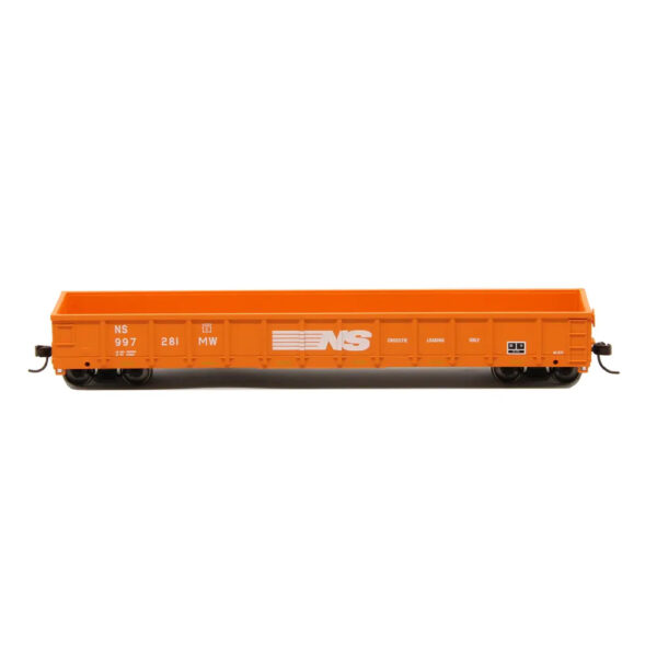 Atlas HO Trainman 52' Evans Gondola Norfolk Southern "MOW Orange"