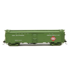 Atlas HO Steel Express Reefer Railway Express Agency "Santa Fe"