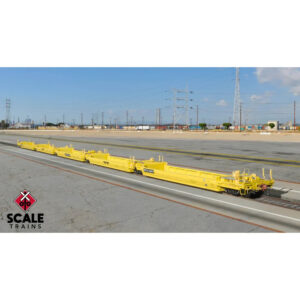 Scale Trains HO Rivet Counter PS Trinity Backpacker Well Car Trailer Train "DTTX"