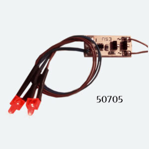 ESU - 50705 - Interior Lighting Taillight, 2 LED, "Red"