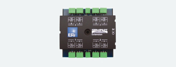 ESU - 51801 - Switch pilotSwitchPilot Extension, 4 twin-relays (DPDT) output, 2A each, extension for Switch Pilot Family