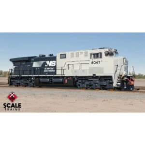 Scale Trains HO Rivet Counter AC44C6M Norfolk Southern "Horsehead, Primer Replacement Cab" w/ DCC & Sound #4047