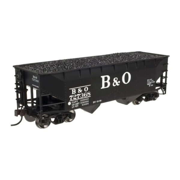 Atlas HO Trainman 2 Bay Offset Hopper Baltimore & Ohio