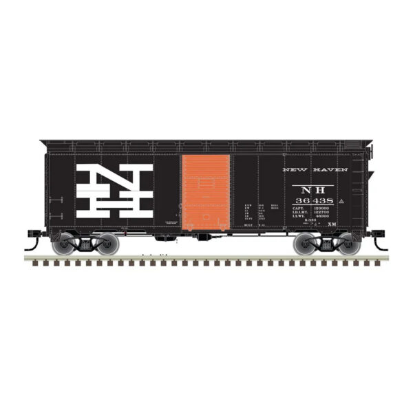 Atlas HO Trainman Kit 40' 1937 AAR Box Car New Haven