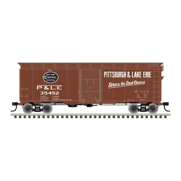 Atlas HO Trainman Kit 40' 1937 AAR Box Car Pittsburg & Lake Erie