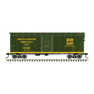 Atlas HO Trainman Kit 40' 1937 AAR Box Car Western Pacific "Merchandise Dispatch"