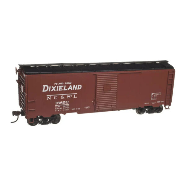 Atlas HO Trainman Kit 40' 1937 AAR Box Car Nashville Chattanooga & St. Louis
