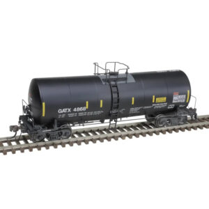 Atlas HO 17,600 Gallon Tank Car GATX "Molten Sulfur"