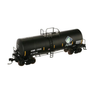 Atlas HO 17,600 Gallon Tank Car ADM "Leaf with Conspicuity Stripes"