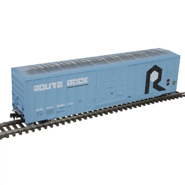 Atlas HO 50' FMC 5347 Box Car Rock Island "Route Rock"