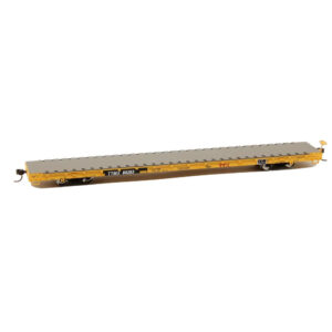 Atlas HO Trainman 68' Flat Car Trailer Train "Red Logo"
