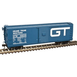 Atlas HO 40' USRA Steel Rebuilt Box Car Grand Trunk "Blue"