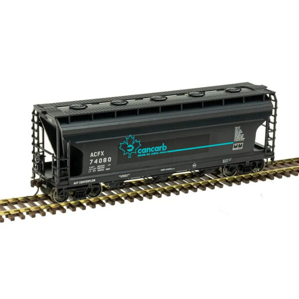 Atlas HO Trainman ACF 3560 Covered Hopper Cancarb "ACFX"