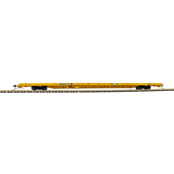 Atlas HO 89' F89-J Flat Car Trailer Train "PTTX, with Conspicuity Stripes"