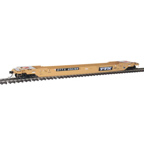 Atlas HO 48' Gunderson All Purpose Well Car Trailer Train "Speed Logo"