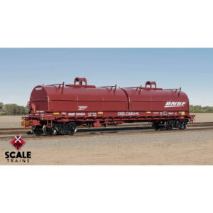 Scale Trains HO Rivet Counter Thrall 48' 2-Hood Coil Car BNSF "Single Wedge"